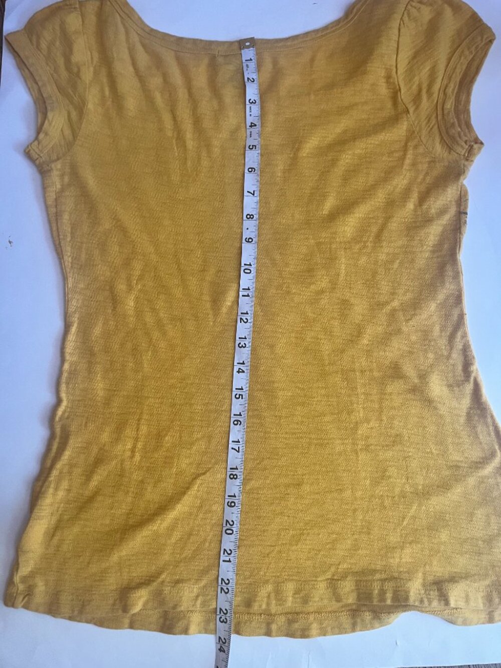 vintage FANG yellow eagle/rose graphic Round Neck Cap Sleeve Stretch XL - Picture 2 of 6